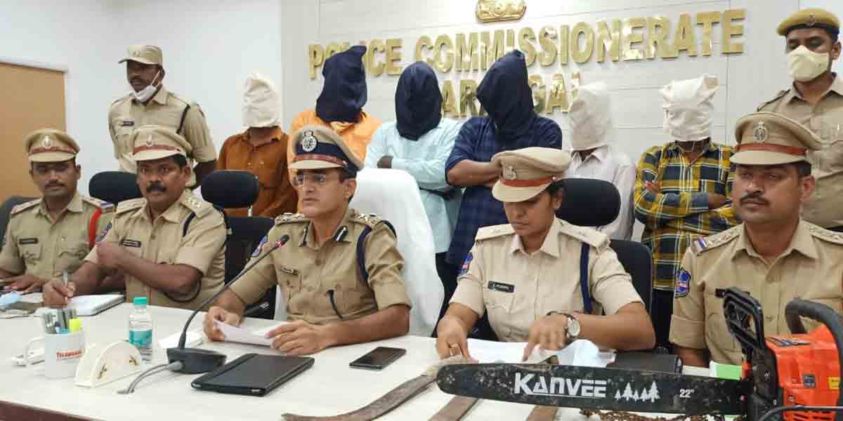 వరంగల్‌ హత్య కేసులో ఆరుగురి అరెస్ట్‌