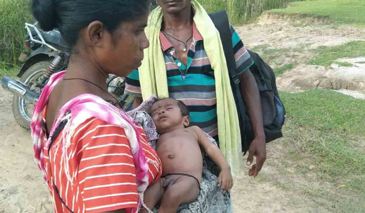 శిశువు బొడ్డు చుట్టూ కొరికి నాటు వైద్యం.. చిన్న‌పేగు తెగి మృతి