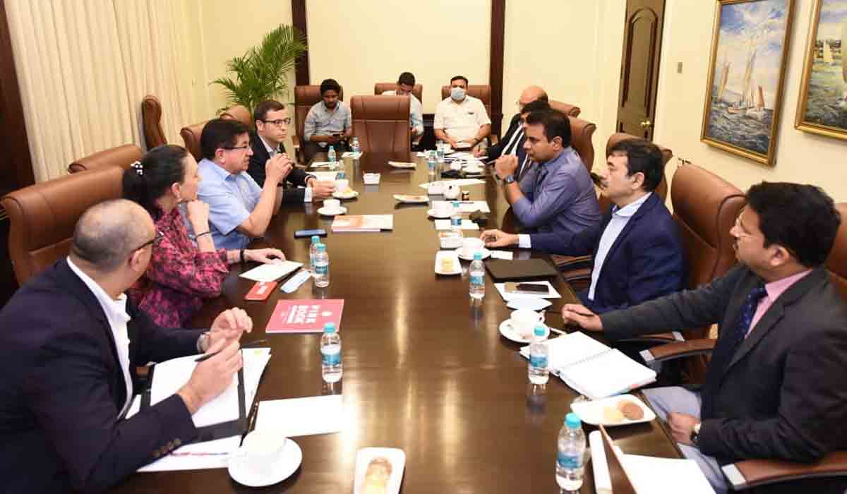 హైదరాబాద్‌ను సందర్శించిన కొలంబియా బృందం