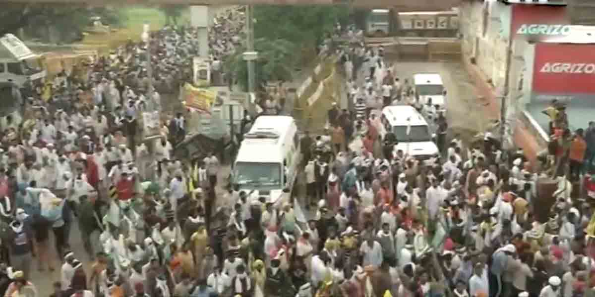 Farmers Protest | క‌ర్నాల్‌లో ప‌రిస్థితి ఉద్రిక్తం: మినీ సెక్రెటేరియ‌ట్ ముట్ట‌డికి రైతులు.. అడ్డుకున్న పోలీసులు..!
