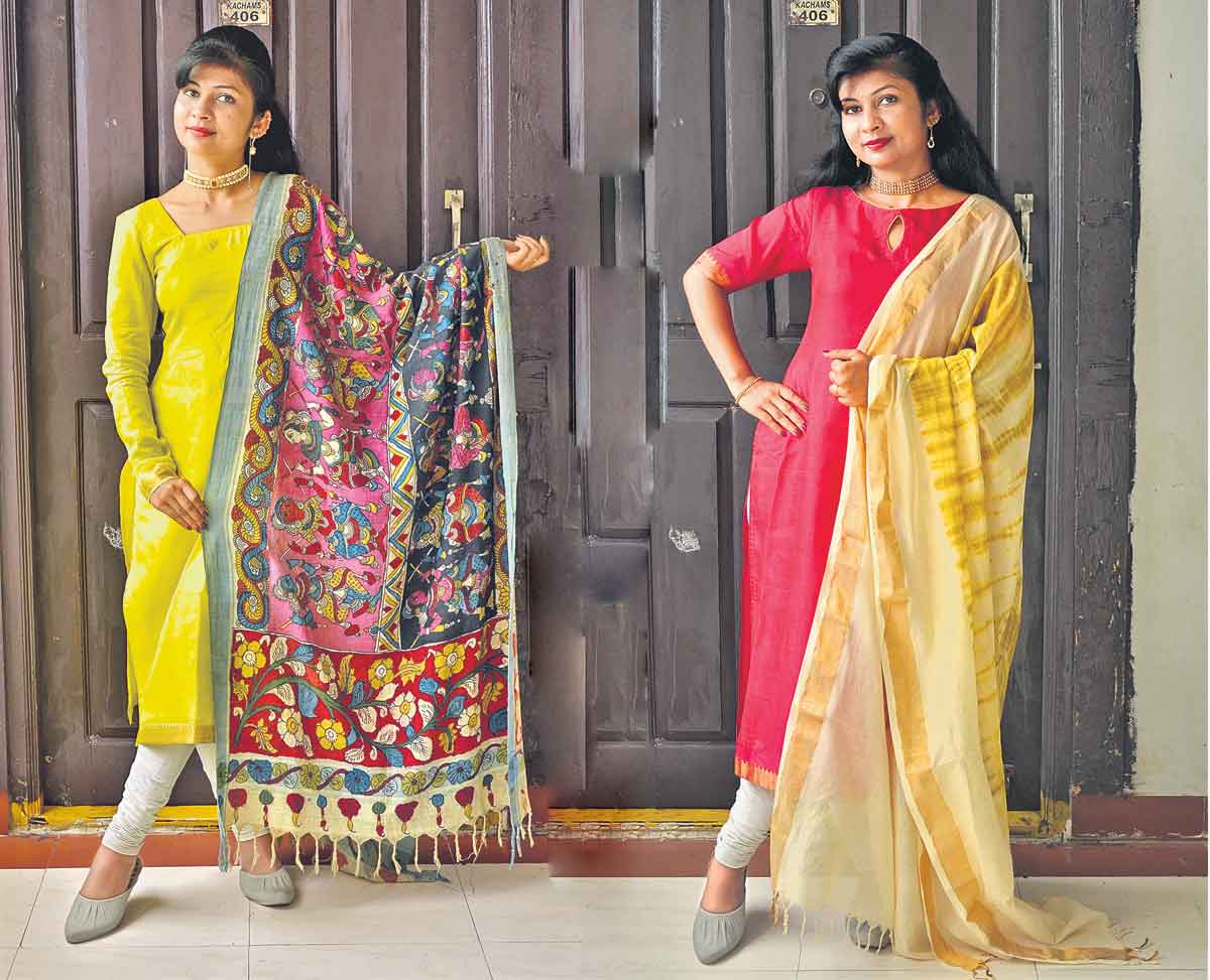 సౌకర్యం, సౌందర్యం.. మంగళగిరి చుడీదార్‌!