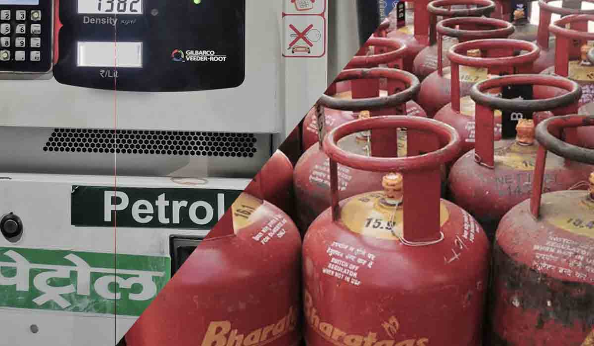 పెట్రోల్‌పై 15 పైసలు కోత.. సిలిండర్‌పై రూ.25 వాత