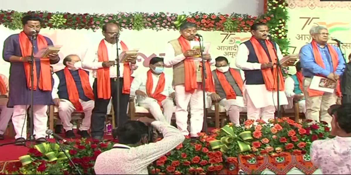 Cabinet Oath | గుజరాత్‌లో 24 మంది మంత్రుల ప్రమాణస్వీకారం