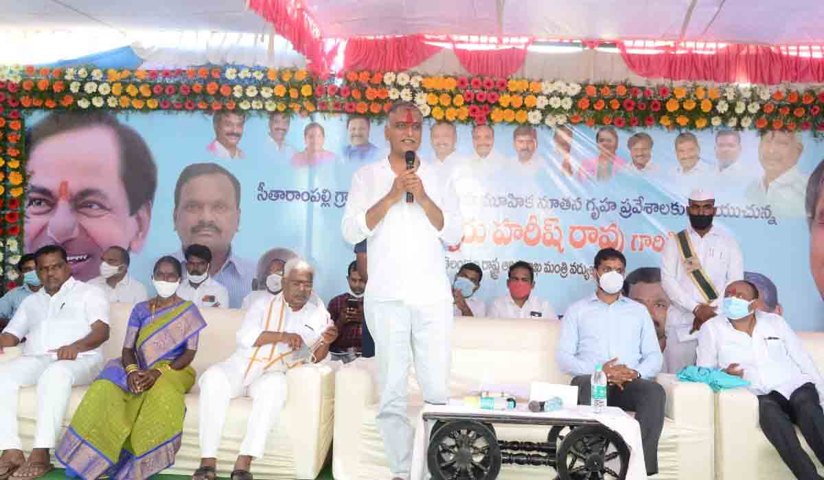 బీజేపీ సర్కారు రైతు వ్యతిరేకి: మంత్రి హరీశ్ రావు