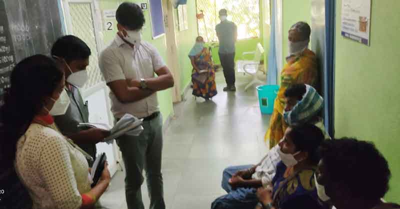 కలెక్టర్‌ పర్యటన.. అధికారుల హడల్‌..