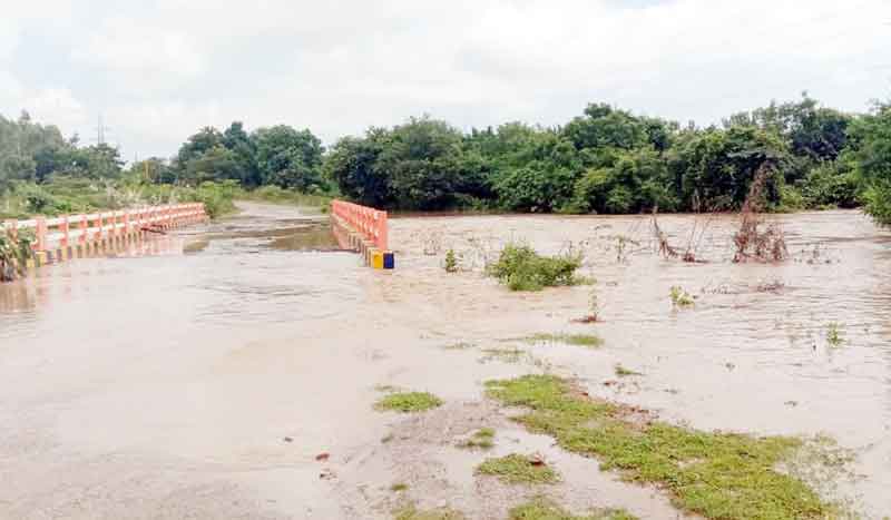 భద్రాద్రి జిల్లాలో భారీ వర్షం