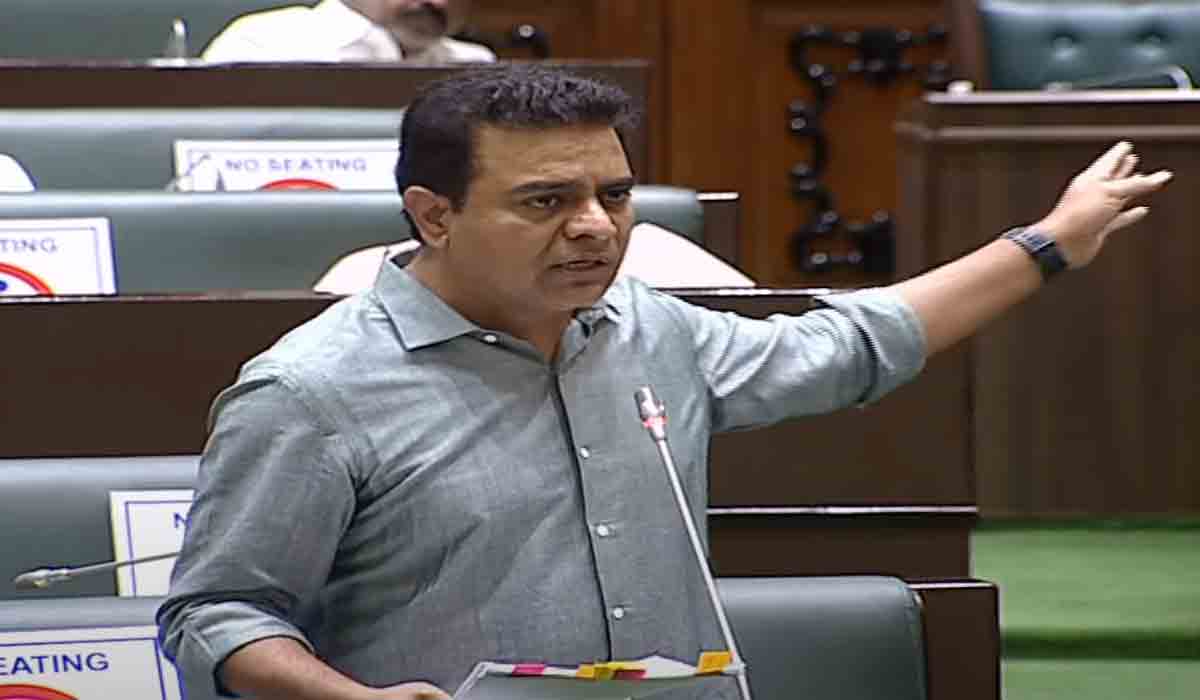 TS Assembly | ప్ర‌తి ప‌రిశ్ర‌మ‌కు గ‌మ్య‌స్థానం తెలంగాణే : మంత్రి కేటీఆర్