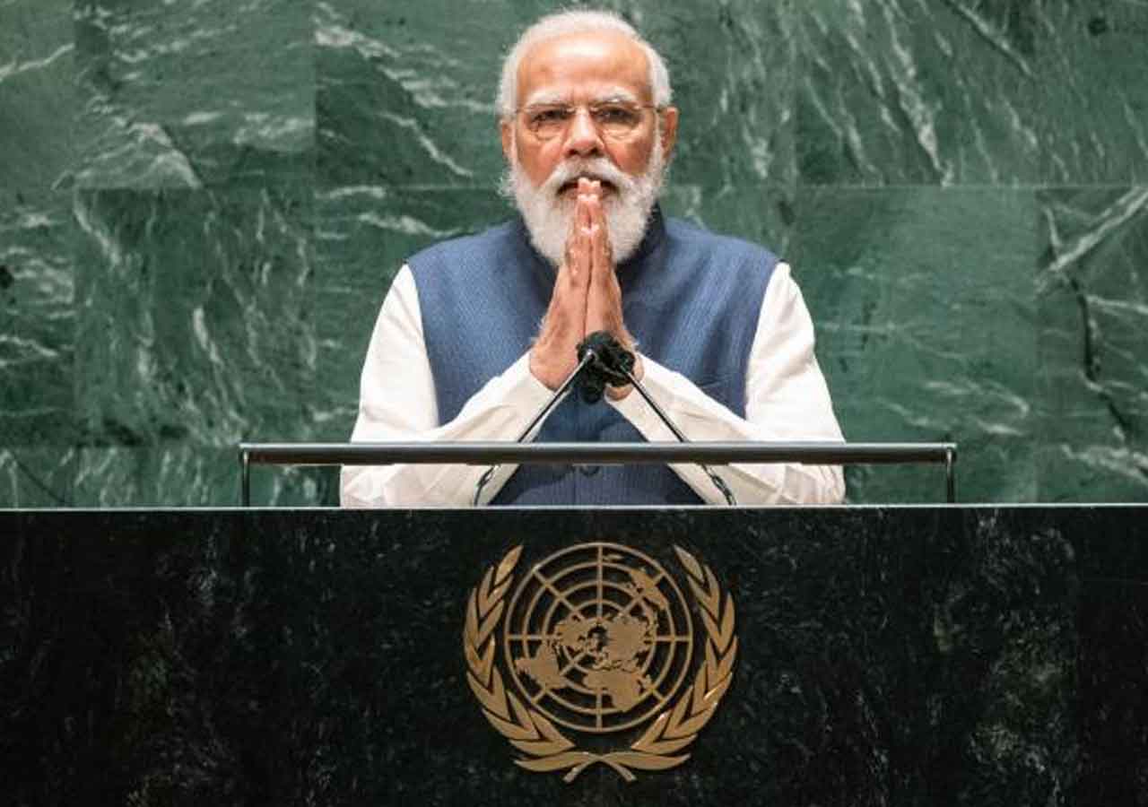 Modi @ UNO | రండి.. భార‌త్‌లో టీకాలు త‌యారు చేయండి.. గ్లోబ‌ల్ సంస్థ‌ల‌కు మోదీ ఆహ్వానం