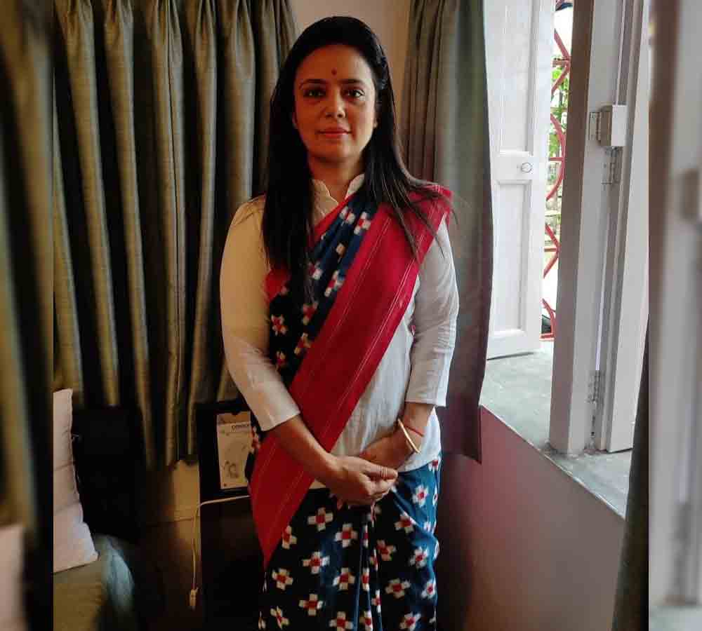 Pochampally Handlooms | కేటీఆర్ ఇచ్చిన పోచంపల్లి చీర బాగుంది.. ఎంపీ మహువా మోయిత్రా ట్వీట్‌