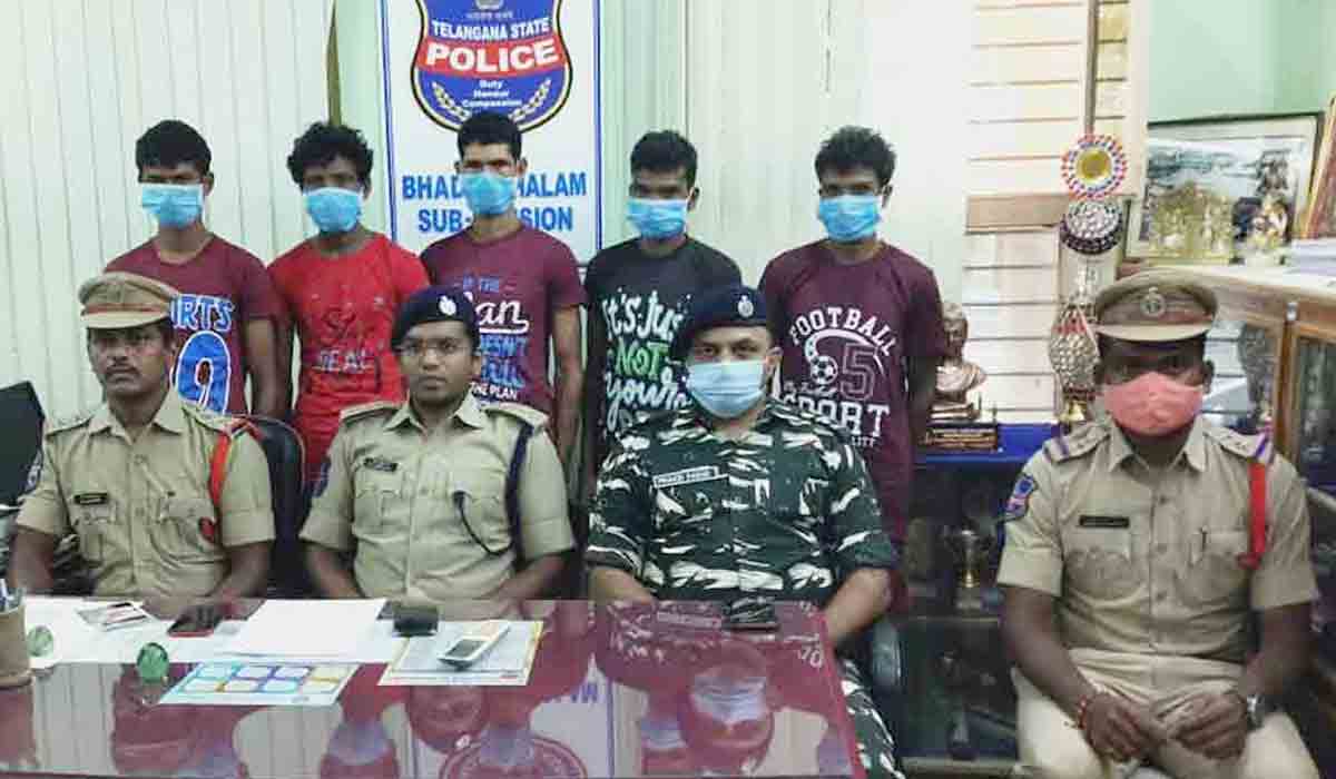 మావోయిస్టు మిలీషియా సభ్యులు అరెస్టు