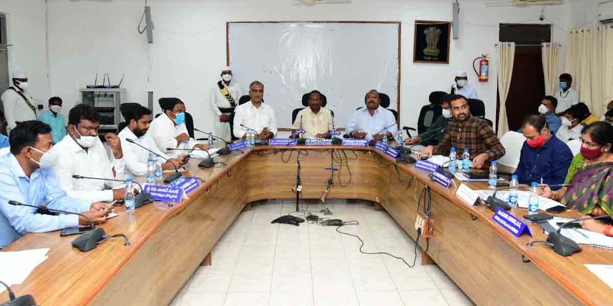 ‘దళితబంధు’పై మంత్రుల ఉన్నత స్థాయి సమీక్ష