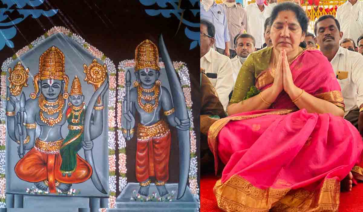 భద్రాద్రి రామయ్య సేవలో మంత్రి సత్యవతి