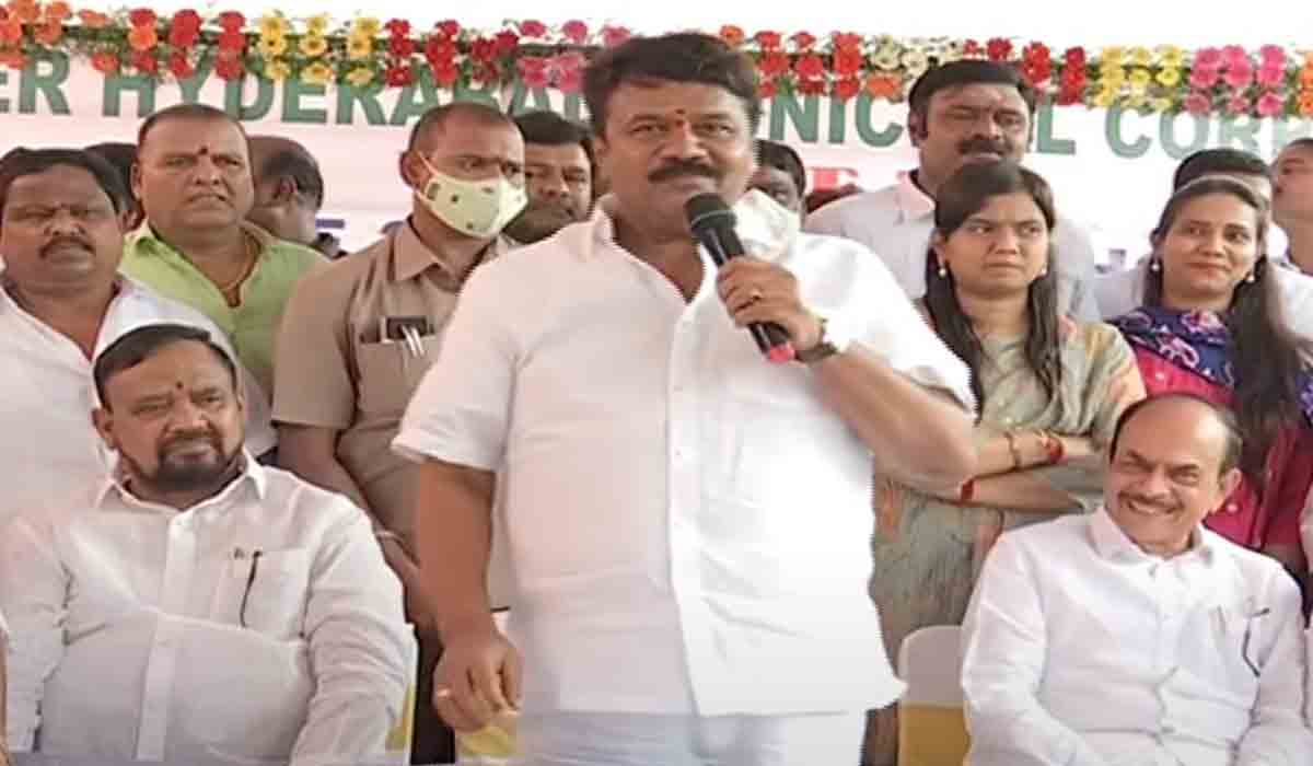 ఉచితంగా ‘డబుల్‌’ ఇండ్లు కట్టిస్తున్న ఏకైక రాష్ట్రం తెలంగాణ: మంత్రి తలసాని