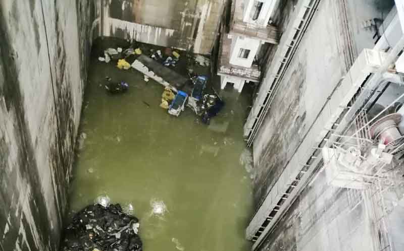 సారంగాపూర్‌ పంపుహౌస్‌లోకి గోదావరి బ్యాక్‌వాటర్‌