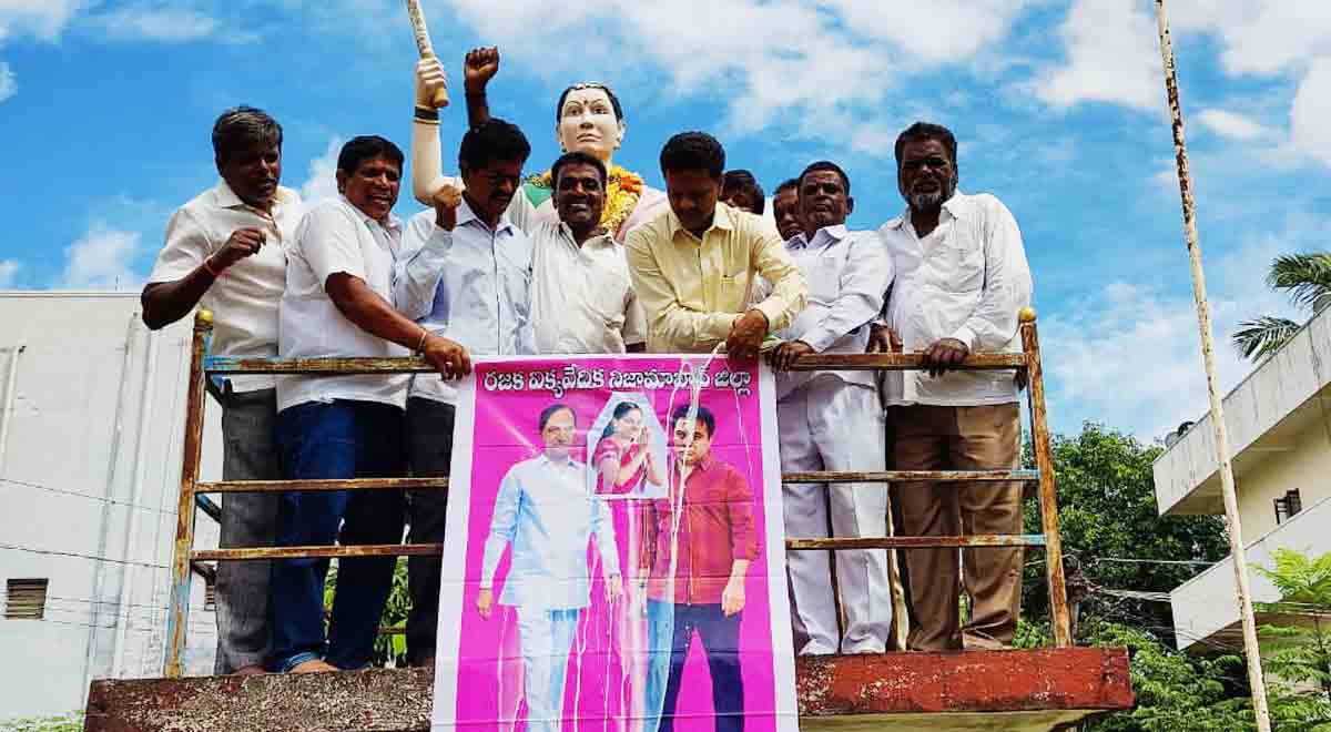 Nizamabad | చాకలి ఐలమ్మకు తగిన గుర్తింపు: రజక సంఘాలు