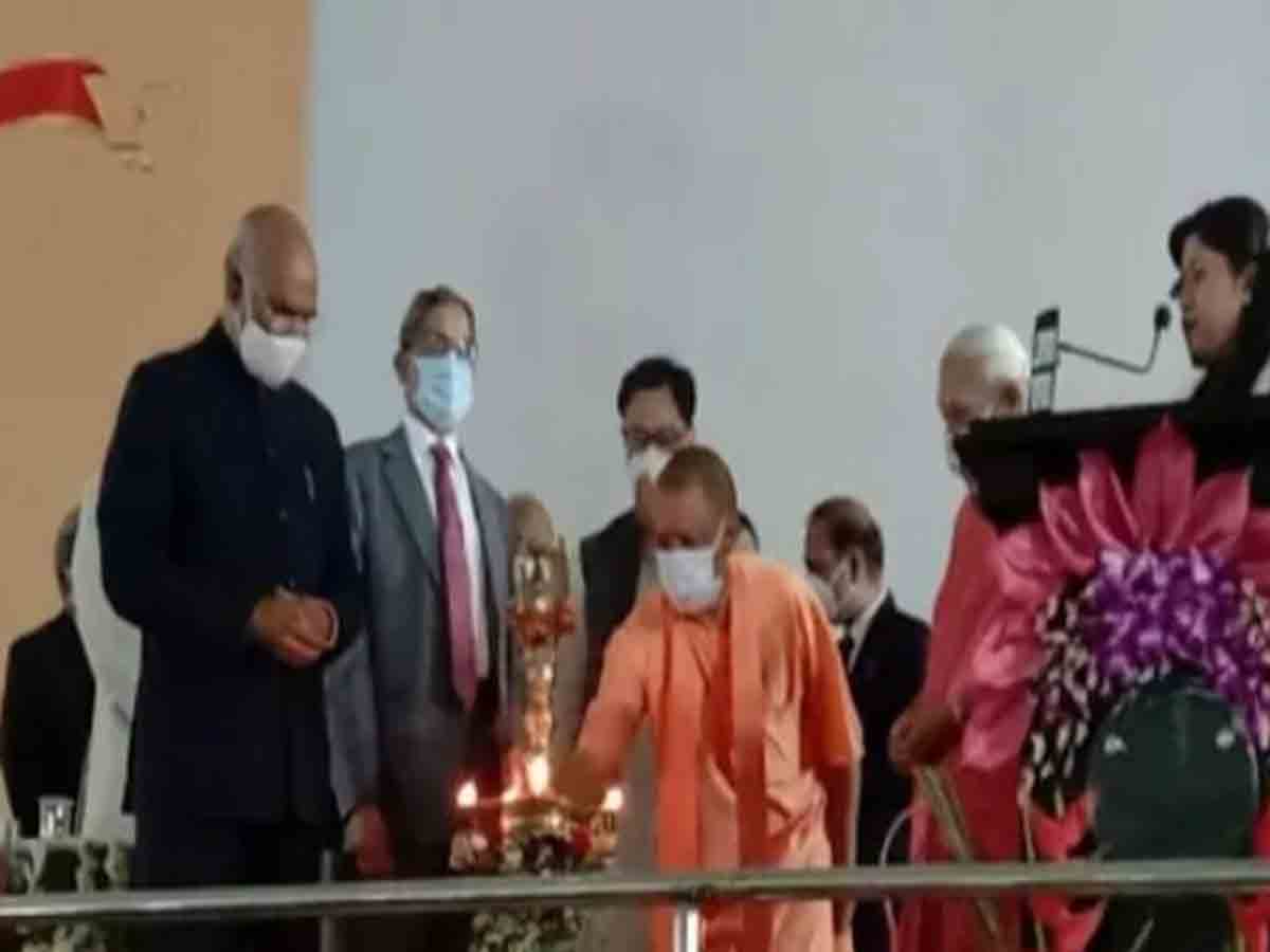 యూపీలో లా యూనివర్సిటీ, హైకోర్టు కాంప్లెక్స్కు రాష్ట్రపతి శంకుస్థాపన