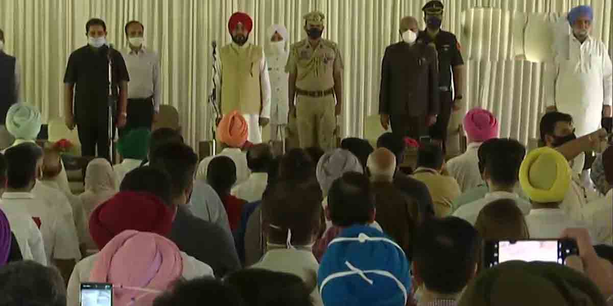 కొలువుదీరిన పంజాబ్ నూత‌న‌ మంత్రివ‌ర్గం.. తొలిసారి మంత్రులైన ఆరుగురు ఎమ్మెల్యేలు