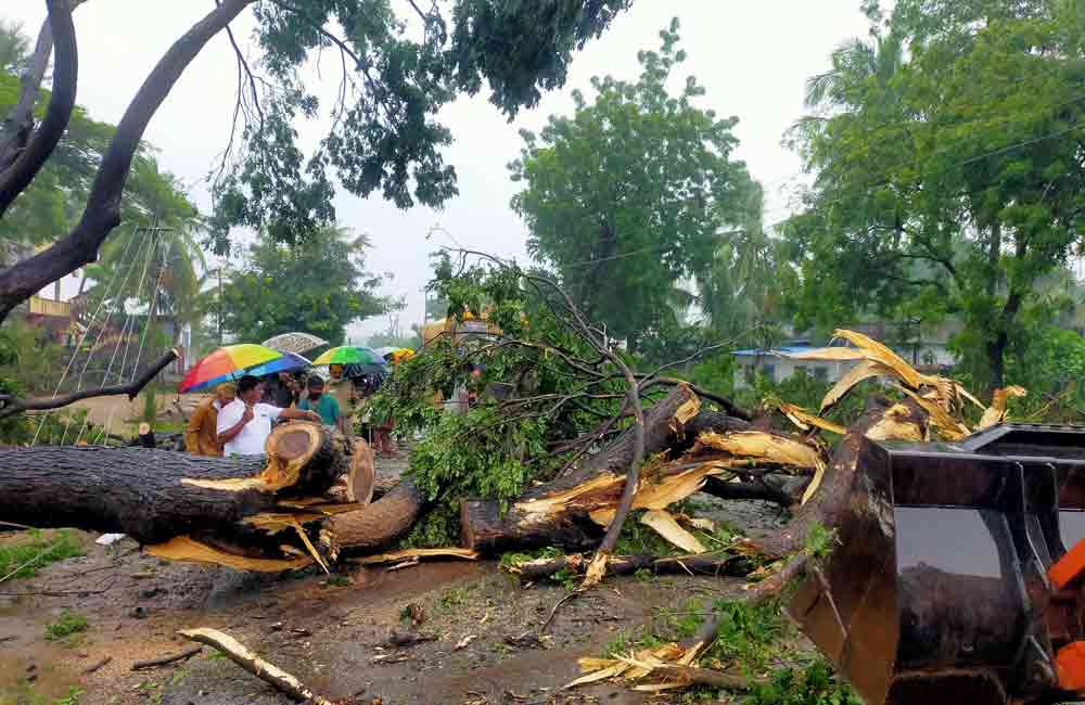 బలహీన పడిన గులాబ్‌ తుఫాన్‌