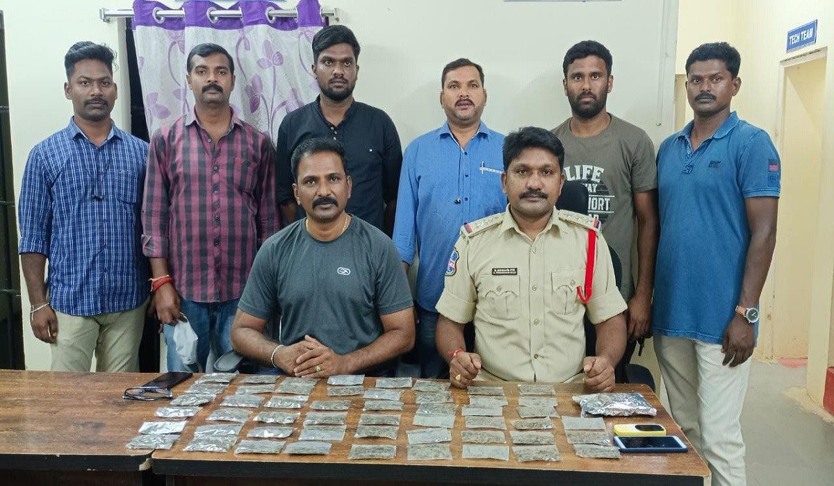 Siddipet: 550 గ్రాముల గంజాయి స్వాధీనం