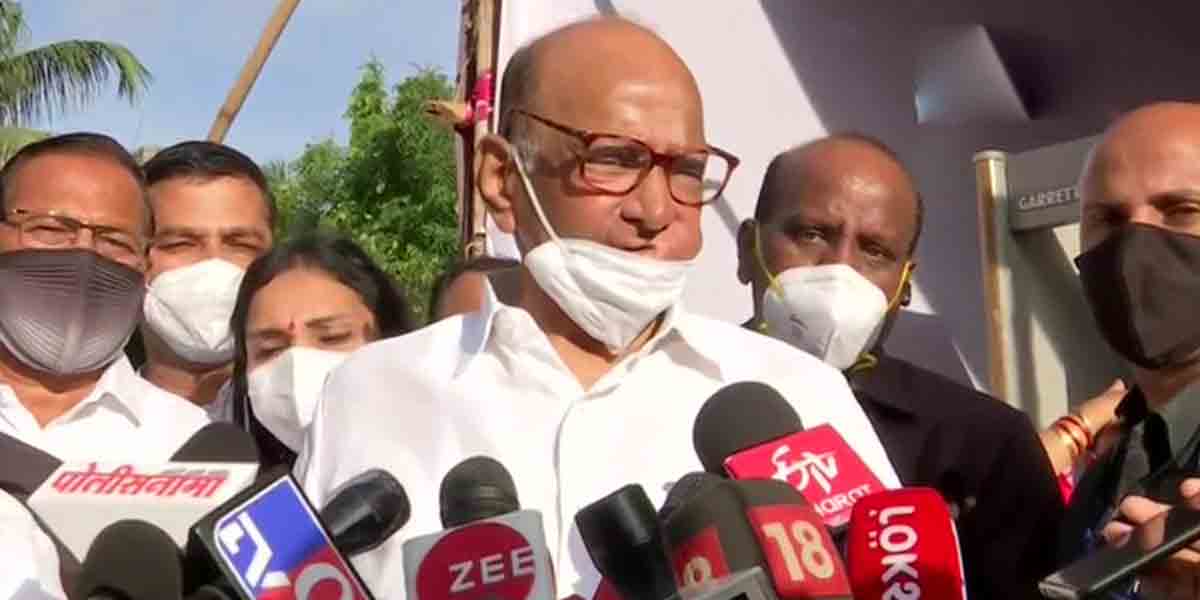 కేంద్రం ఈడీని బాగా వాడేస్తోంది: శ‌ర‌ద్ ప‌వార్‌