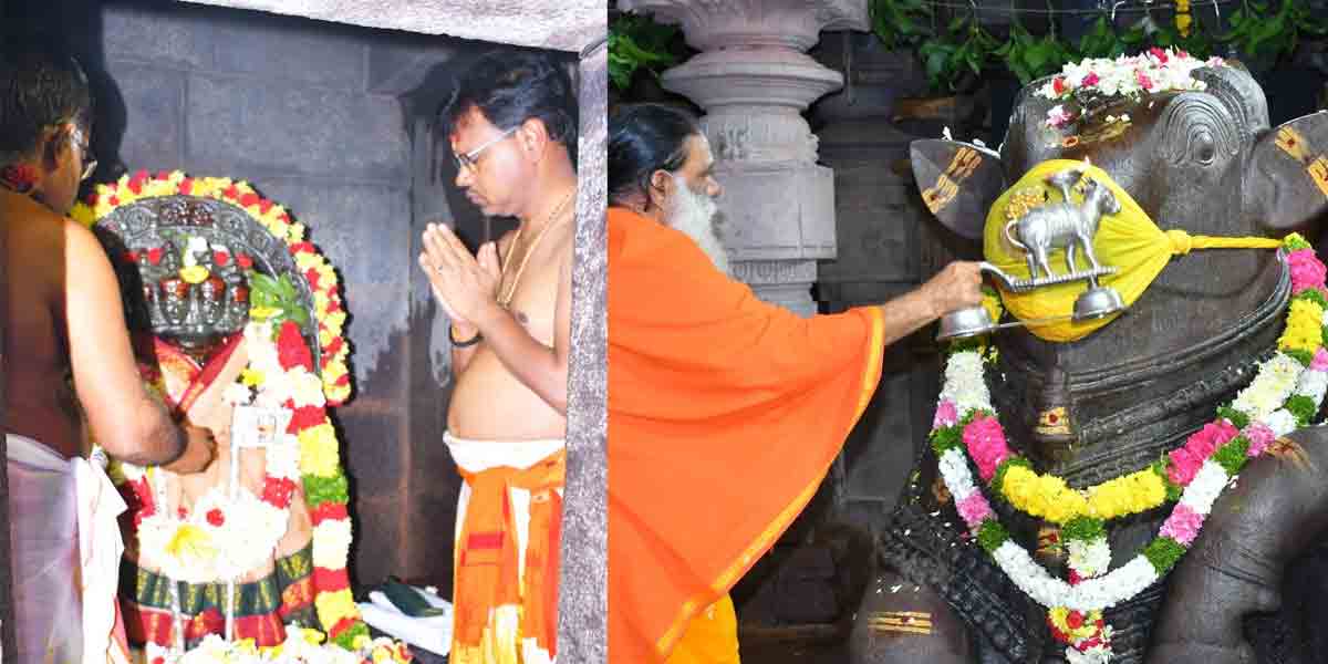 శ్రీశైలంలో మంగళవార ప్రత్యేక పూజలు