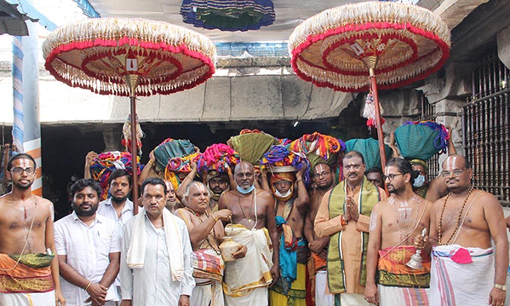 TTD | గోవిందరాజస్వామివారి ఆలయంలో శాస్త్రోక్తంగా పవిత్ర సమర్పణ