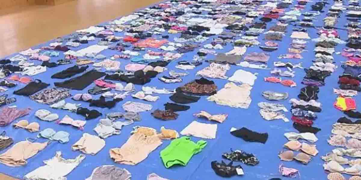 ఆడ‌వాళ్ల లోదుస్తులే ఈ దొంగ‌ టార్గెట్‌.. 700కు పైగా అండ‌వేర్‌లు మాయం..!