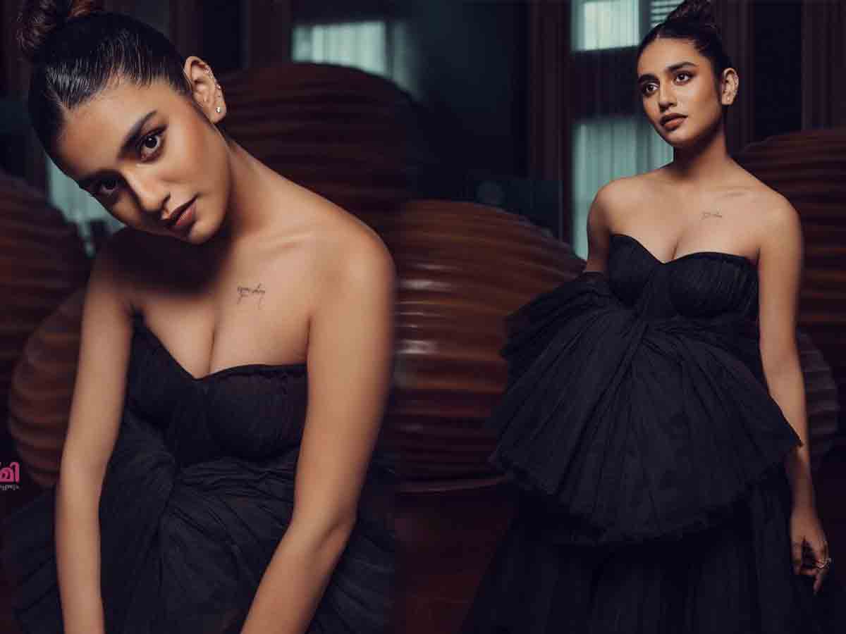 Priya Prakash Varrier: ప్రియా ప్రకాష్ వారియర్ మ‌త్తెక్కించే ఫొటోలు