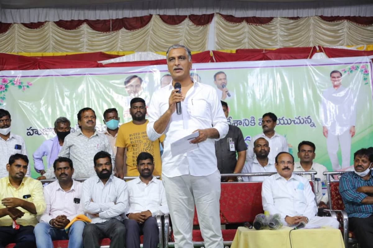 Huzurabad | ఈటల సెంటిమెంట్ డైలాగులకు పడిపోవద్దు : హరీశ్‌ రావు