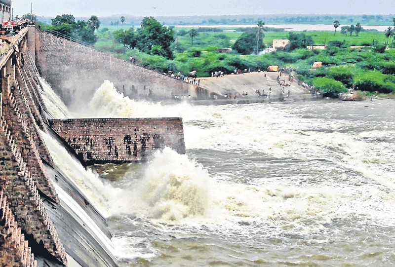 ఎల్లంపల్లికి భారీగా వరద