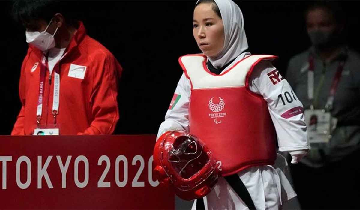 ఆఫ్ఘ‌నిస్థాన్ నుంచి త‌ప్పించుకొని.. పారాలింపిక్స్‌లో పాల్గొన్న మ‌హిళా అథ్లెట్‌