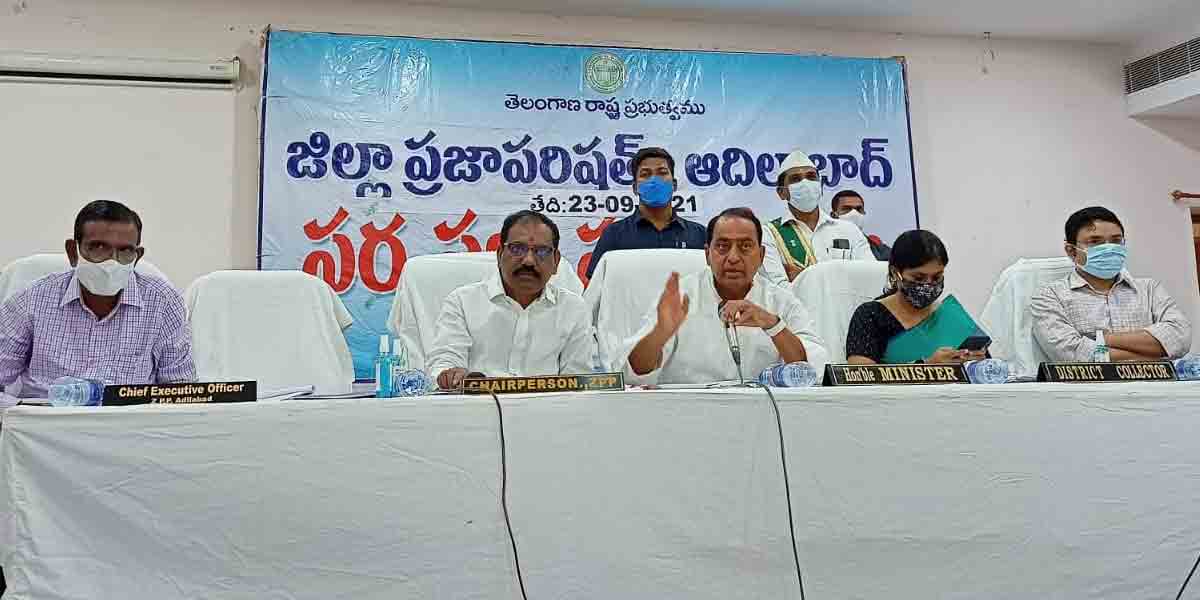 పోడు భూముల సమస్యల పరిష్కారానికి చర్యలు : మంత్రి ఐకే రెడ్డి