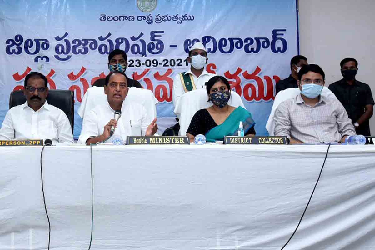 ధరణితో రైతులకు ఎంతో ప్రయోజనం : మంత్రి అల్లోల