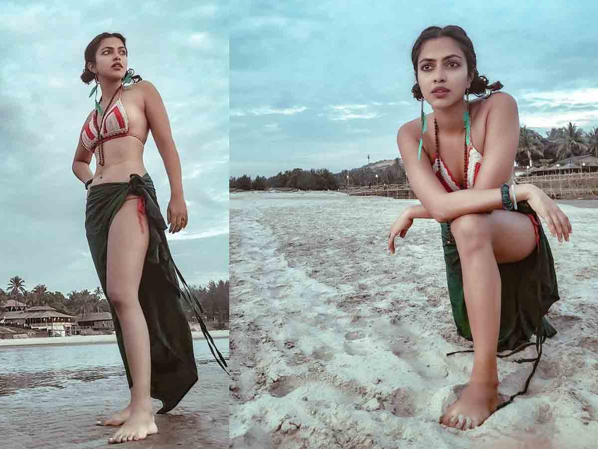 Amala paul: అమ‌లా గ్లామ‌ర్ షోకి కుర్ర‌కారు ఫిదా.. వైర‌ల్‌గా మారిన పిక్స్