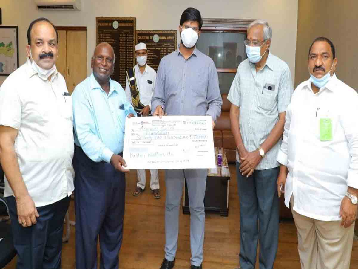 Khammam | అన్నం ఫౌండేషన్‌కు ఎన్‌ఆర్‌ఐ ఫౌండేషన్ విరాళం…