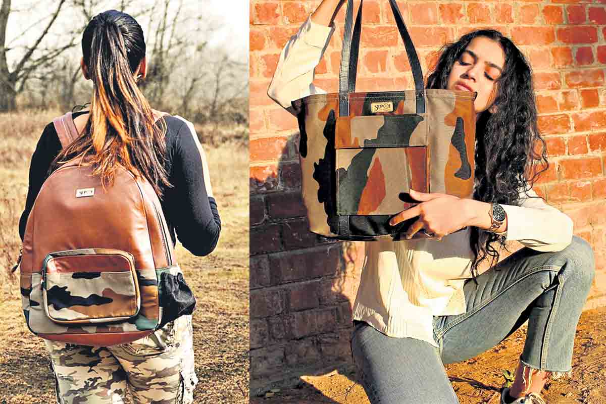 The Sepoi | ఆర్మీ దుస్తులతో బ్యాగులు, మాస్కులు.. ఎందుకంటే..