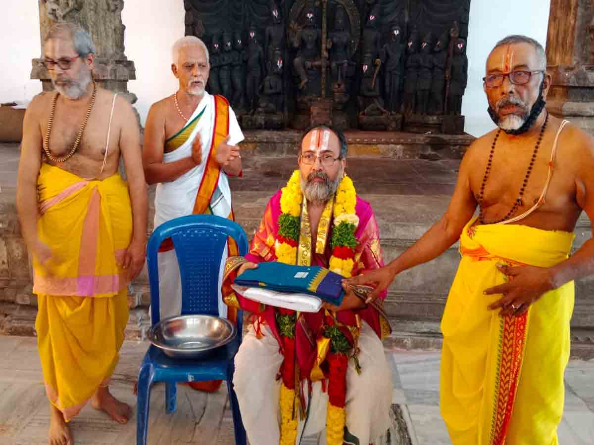 bhadrachalam | కేఈ స్థలశాయికి ఆత్మీయ సత్కారం…