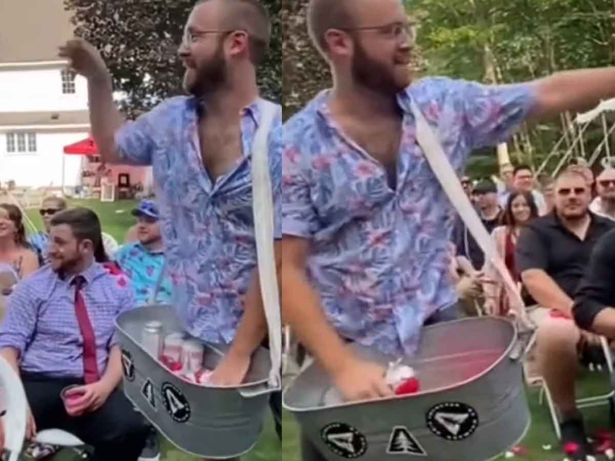 Beer Boy : ఇలాంటి బీర్ బాయ్ ఉంటే.. ప్ర‌తి పెళ్లి పండుగే.. వైర‌ల్ వీడియో