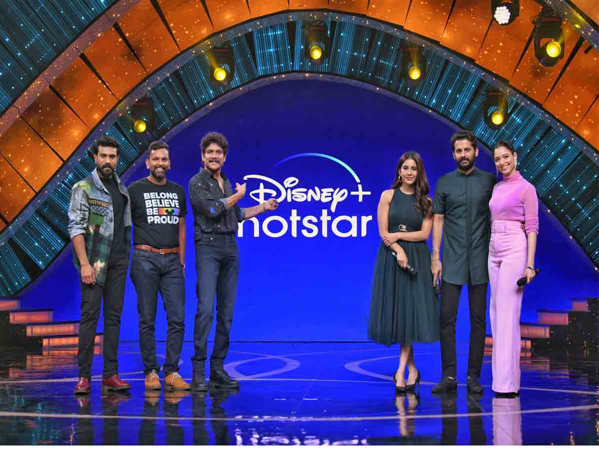 Ram Charan: బిగ్ బాస్ స్టేజ్‌పై నాగ్‌తో పాటు రామ్ చ‌ర‌ణ్‌, మాస్ట్రో టీం సంద‌డి