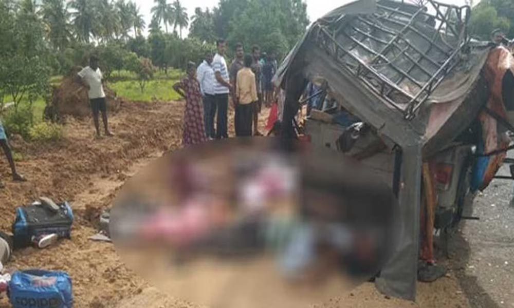 Accident | లారీ, జీపు ఢీ.. ఎనిమిది మంది దుర్మరణం