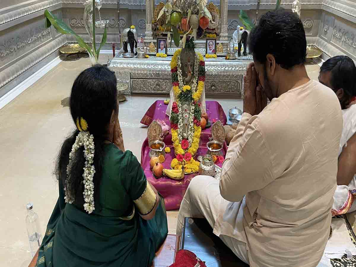 Chiranjeevi: మెగాస్టార్ ఇంటి వినాయ‌కుడిని చూశారా..!