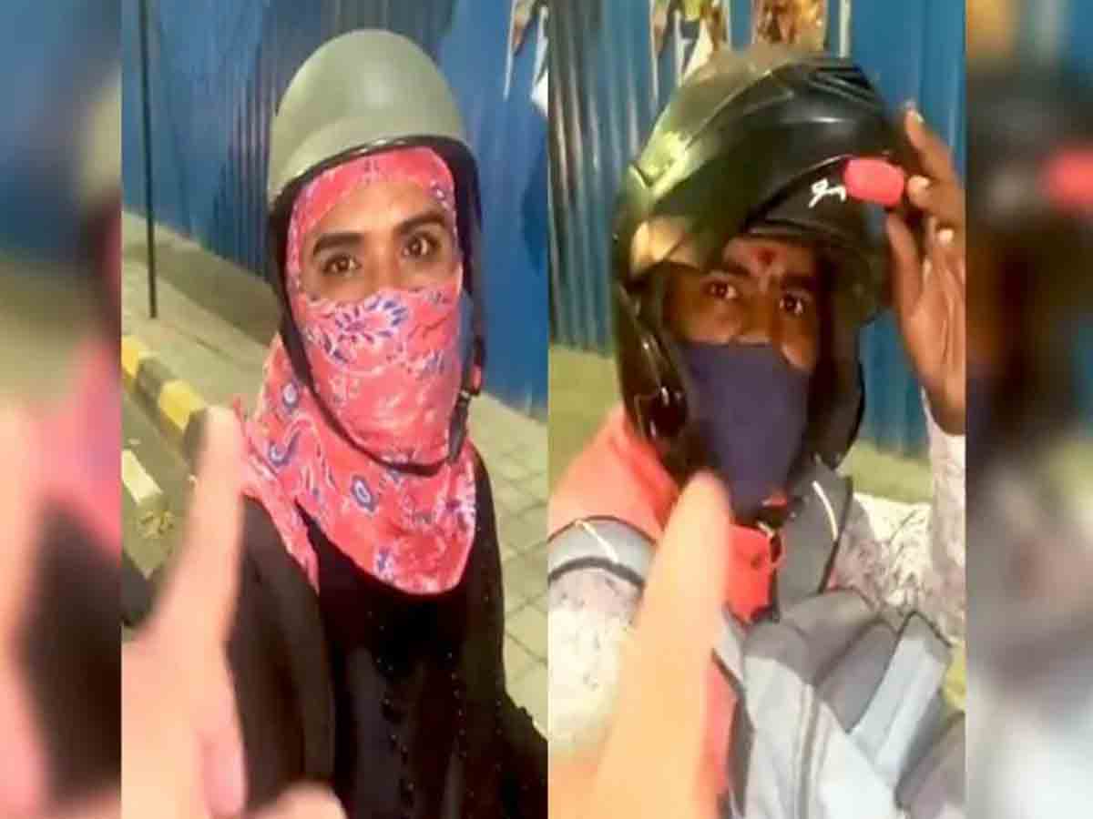 హిందూ వ్యక్తి బైక్‌పై ముస్లిం మహిళ.. వారిని వేధించిన ఇద్దరి అరెస్ట్‌