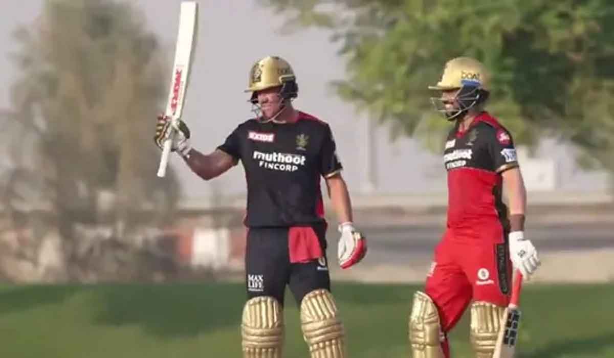 IPL 2021 | దుమ్ము రేపిన డివిలియర్స్‌.. 46 బంతుల్లోనే సెంచ‌రీ.. వీడియో