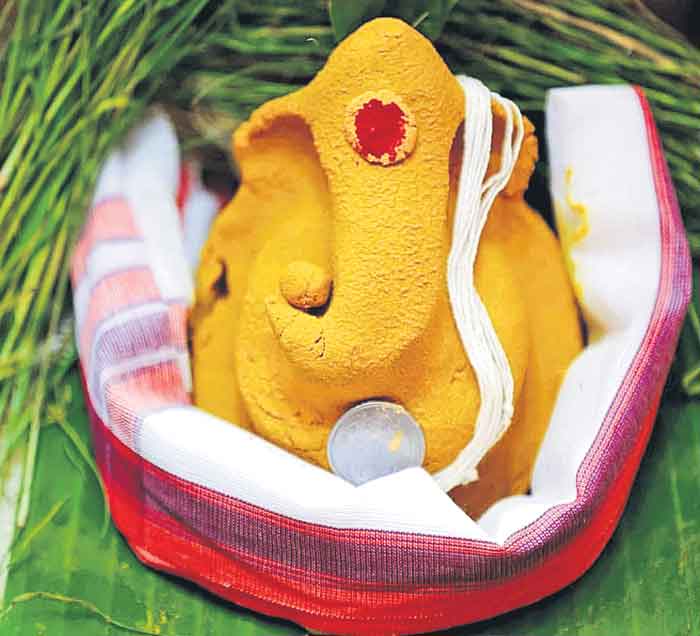 హరిద్రా గణపతి పూజా ప్రారంభః