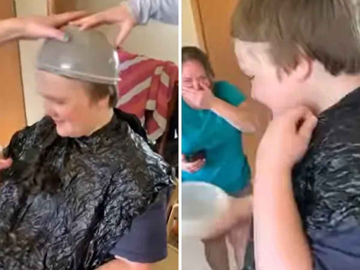 Viral Video : ఏదో అనుకుంటే ఇంకేదో జ‌రిగింది.. ఈ బాలుడి హెయిర్ క‌ట్ చూసి న‌వ్వ‌కుండా ఉండ‌లేరు