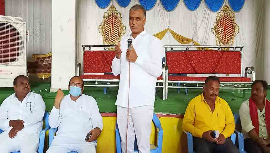 Huzurabad | ఎల్ఐసీని ప్రైవేటుపరం చేసేందుకు బీజేపీ కుట్రలు : హరీశ్ రావు