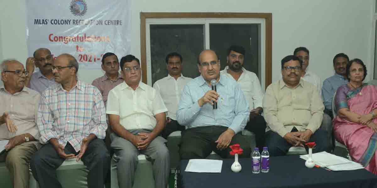 ఎమ్మెల్యే కాలనీ రిక్రియేషన్‌ సెంటర్‌ నూతన కార్యవర్గం ఎంపిక