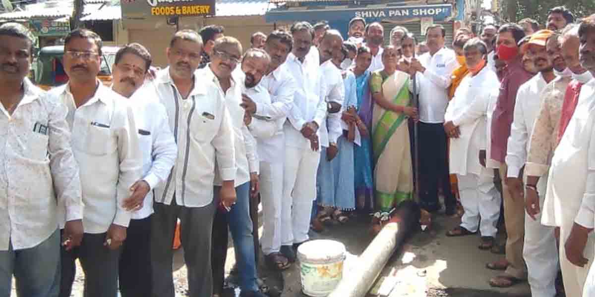 మౌలిక వసతుల కల్పనలో రాజీపడం : ఎమ్మెల్యే వెంకటేశ్‌