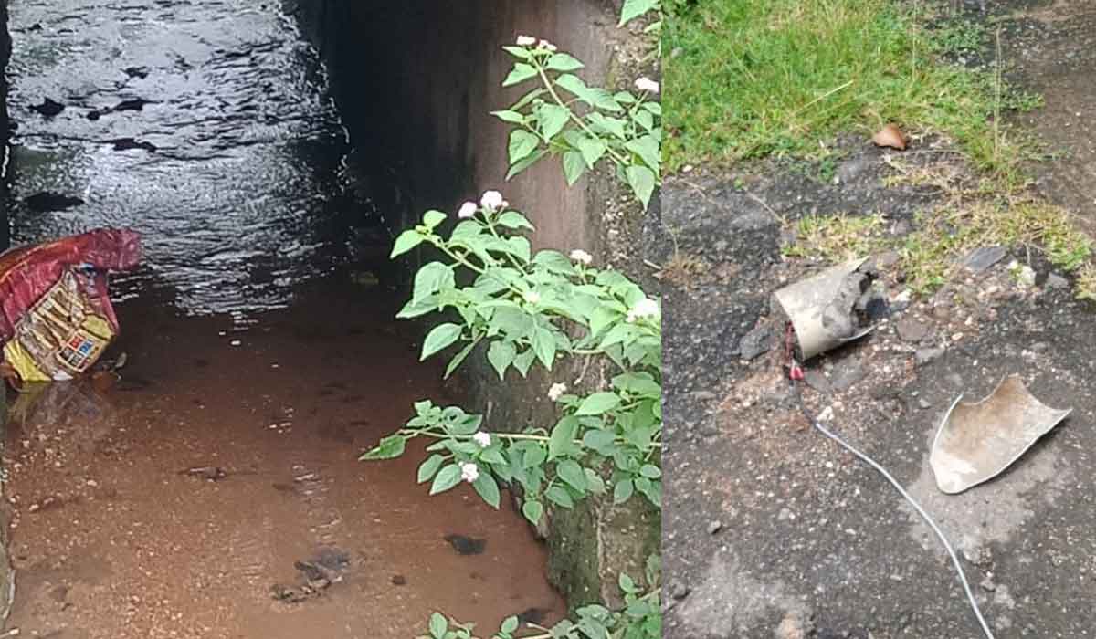 క‌ల్వ‌ర్ట్ కింద పెట్టిన 15 కేజీల ఐఈడీ నిర్వీర్యం..