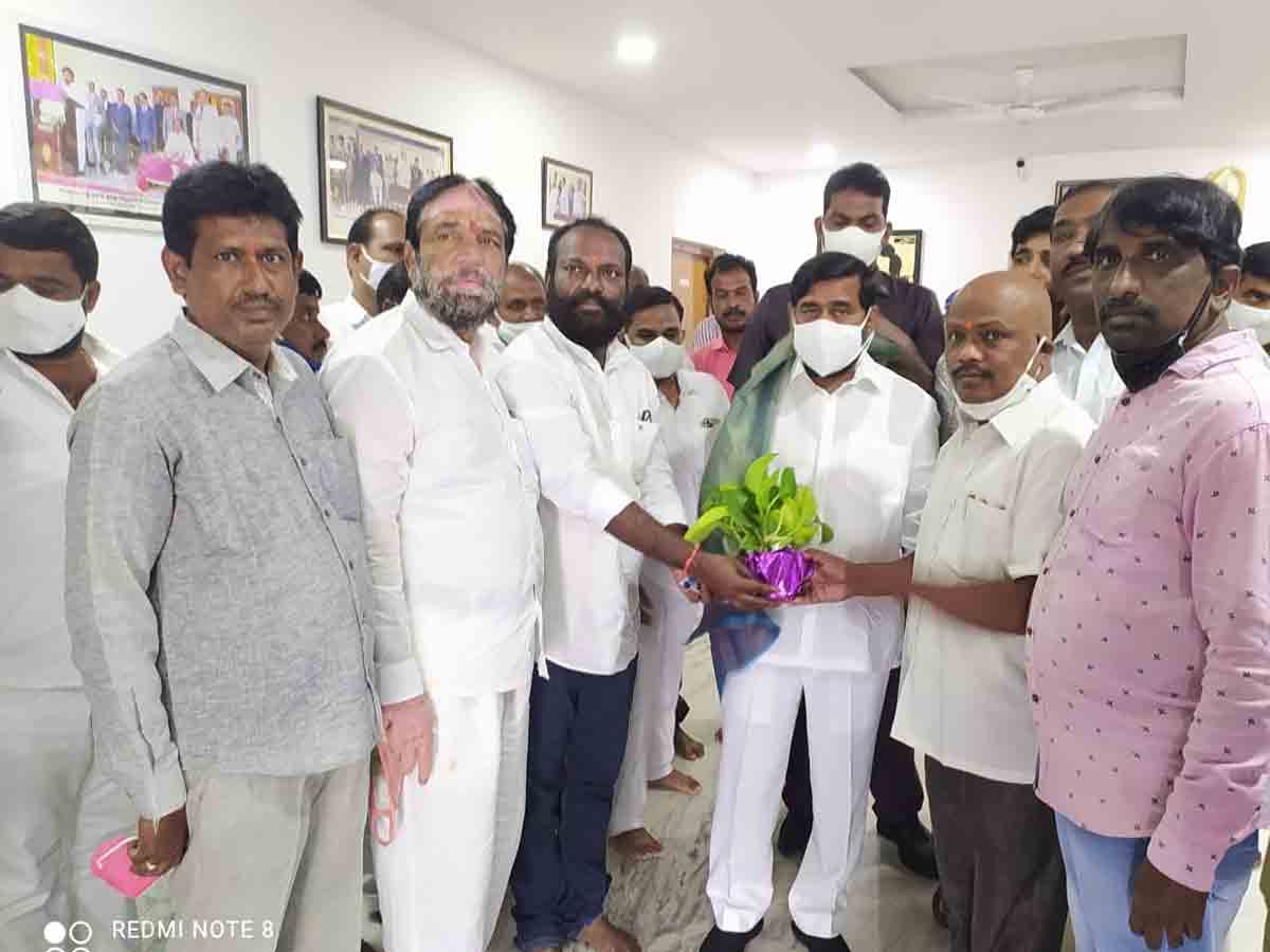 సీఎం కేసీఆర్ పాలనలోనే నాయీ బ్రాహ్మణులకు గుర్తింపు